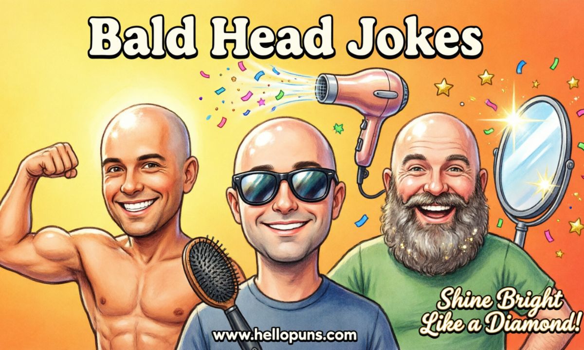 bald head jokes