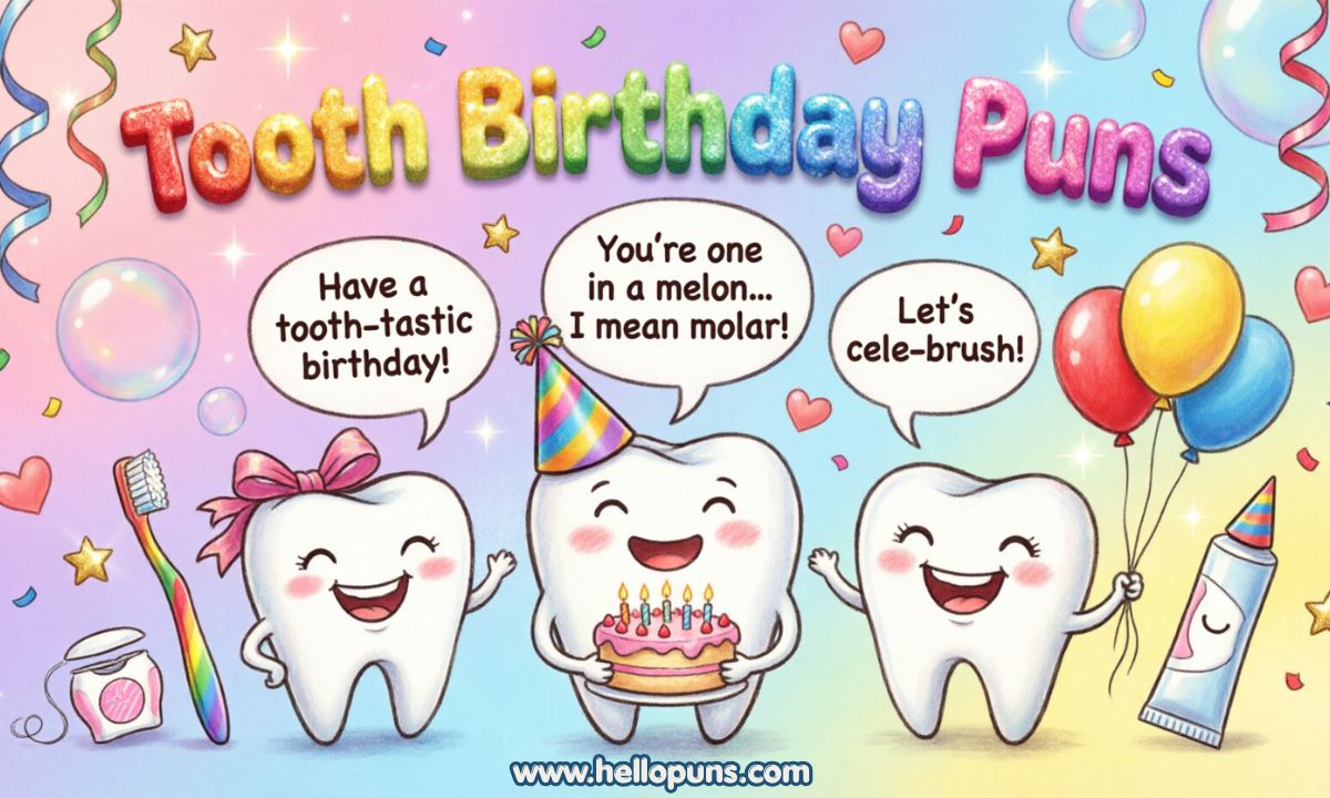 birthday tooth puns