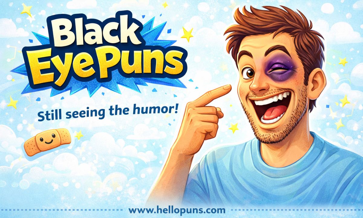 black eye puns