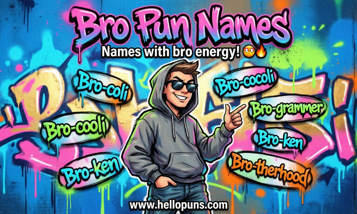 bro pun names