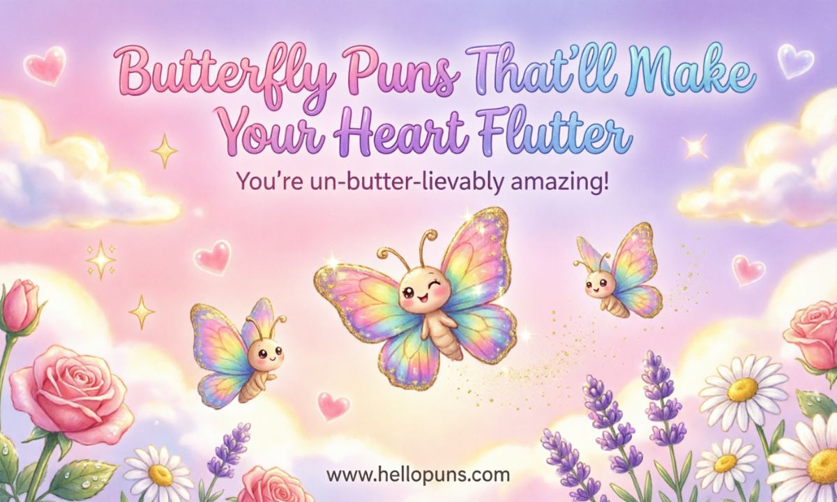 butterfly puns