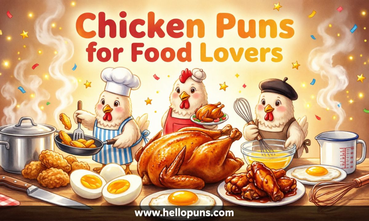 chicken puns for food lovers