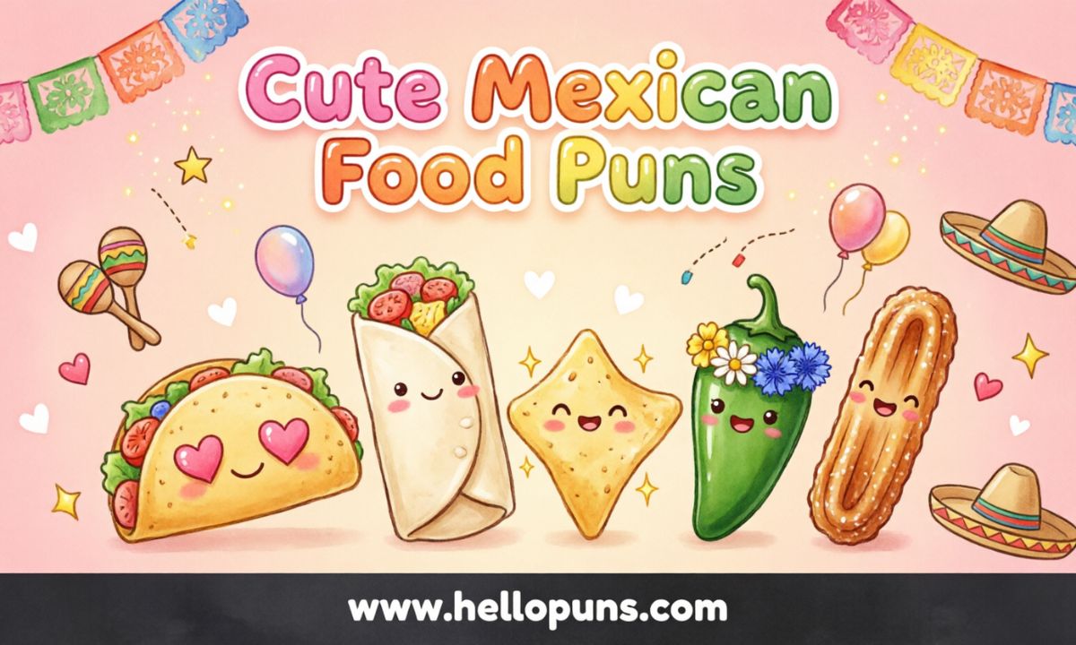 cute Mexican food puns
