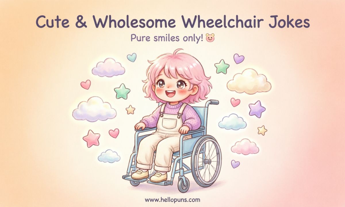 cute wheelchair jokes