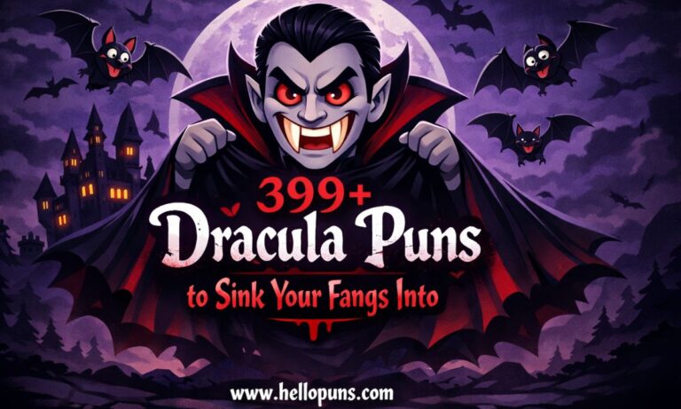 396 plus funny Dracula puns and vampire jokes to sink your fangs into for 2026
