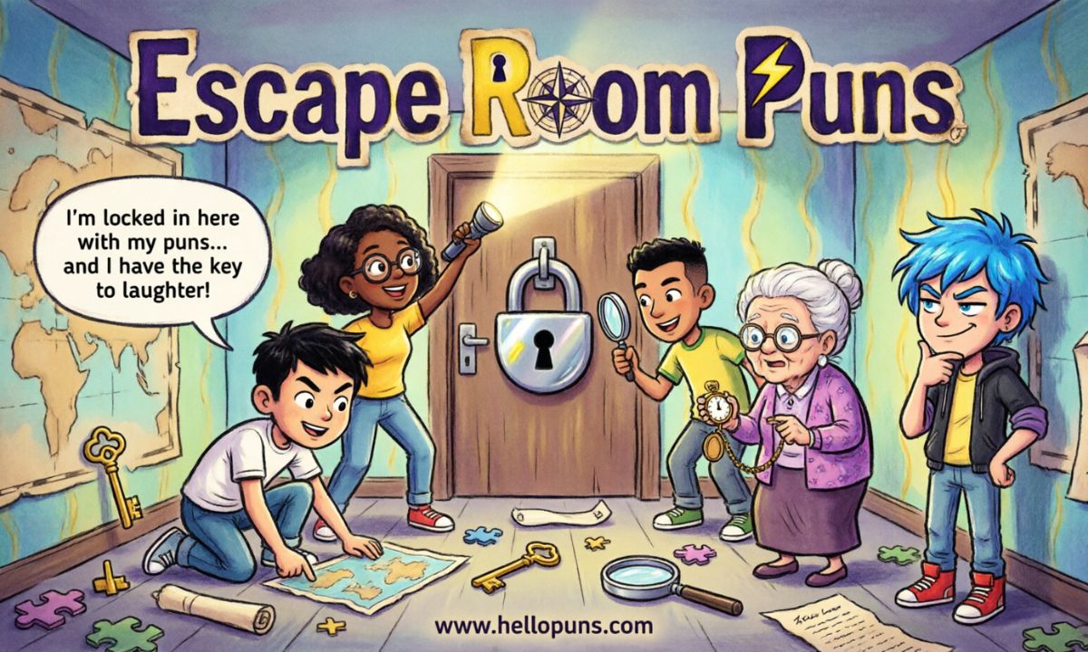 escape room puns