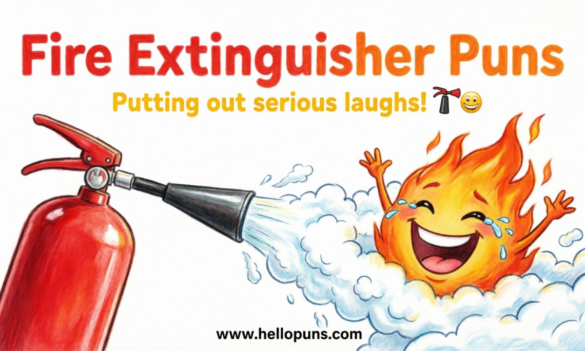 fire extinguisher puns