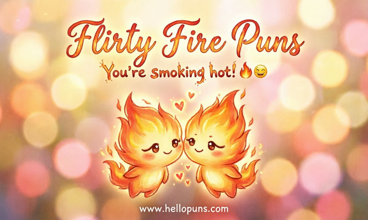 flirty fire puns