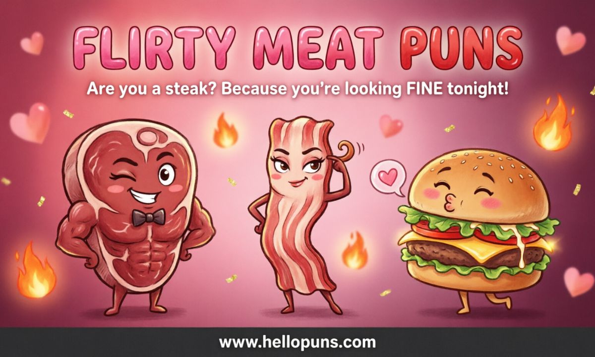 flirty meat puns