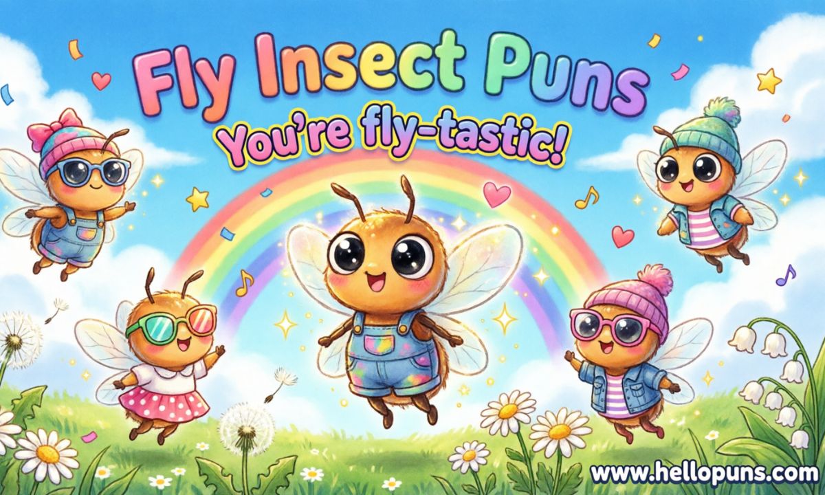 fly insect puns