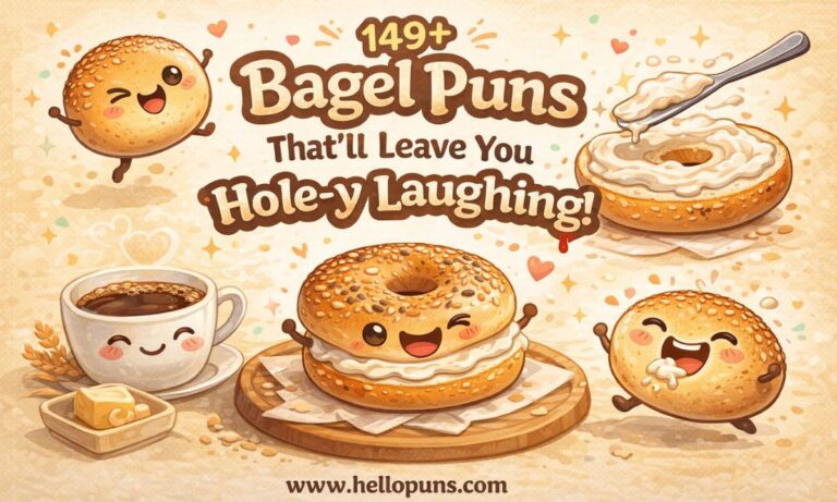 149 plus funny bagel puns and breakfast jokes for 2026 to leave you hole-y laughing