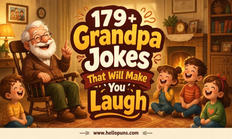 179 plus funny grandpa jokes and grandpa puns to make you laugh in 2026