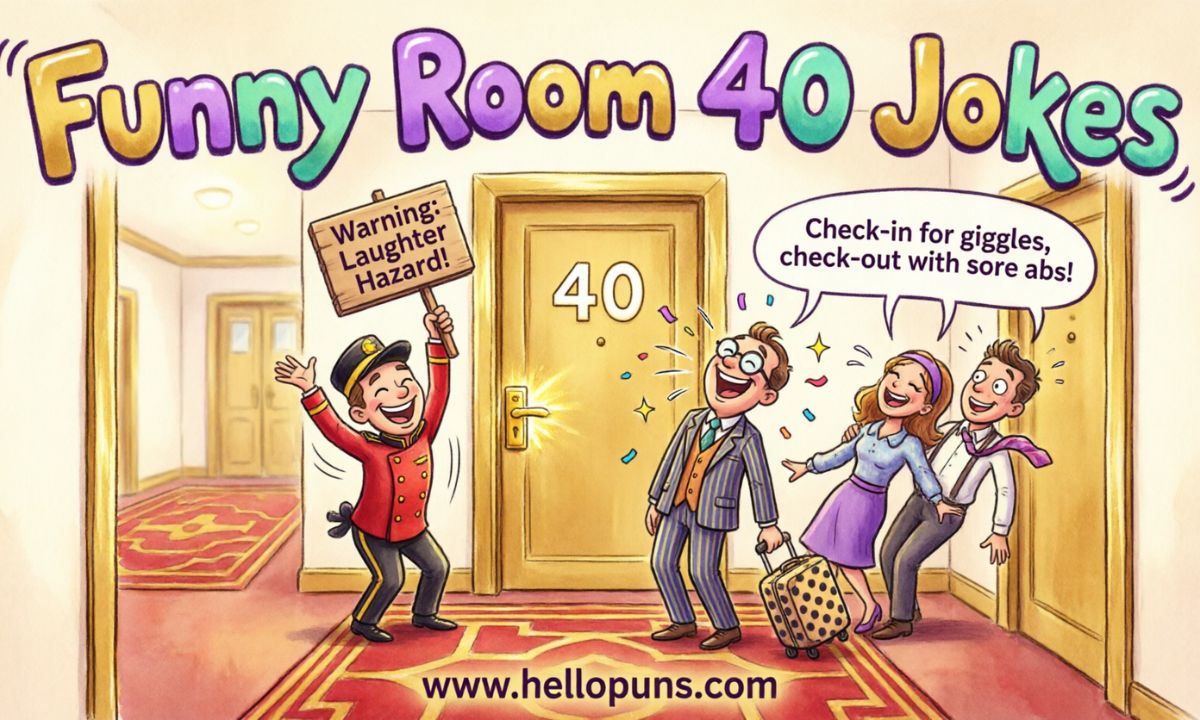 funny room 40 jokes