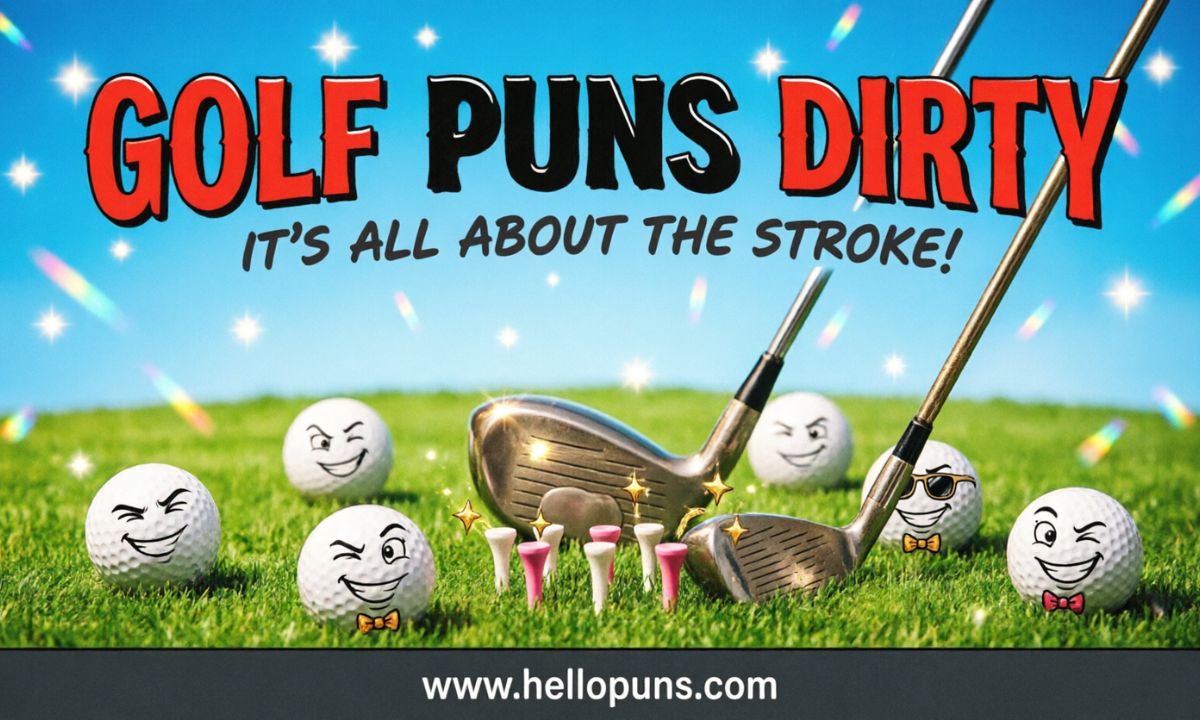 golf puns dirty