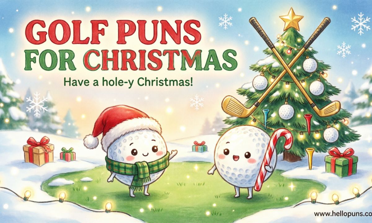 golf puns for christmas