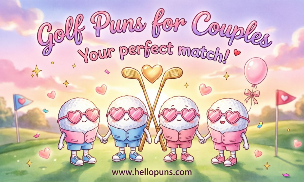 golf puns for couples