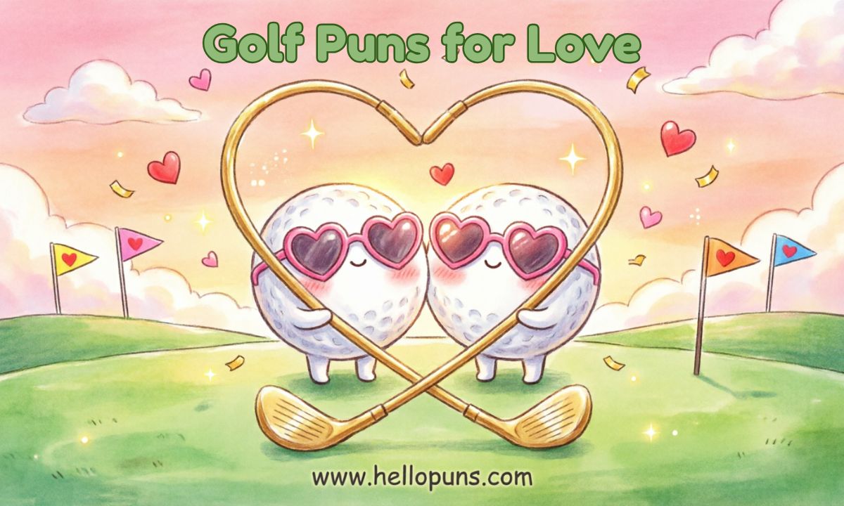 golf puns for love