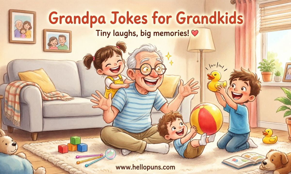 grandpa jokes for grandkinds