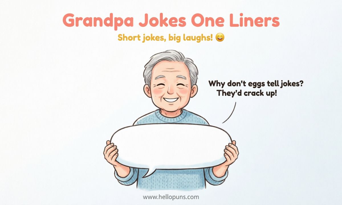 grandpa jokes one liners