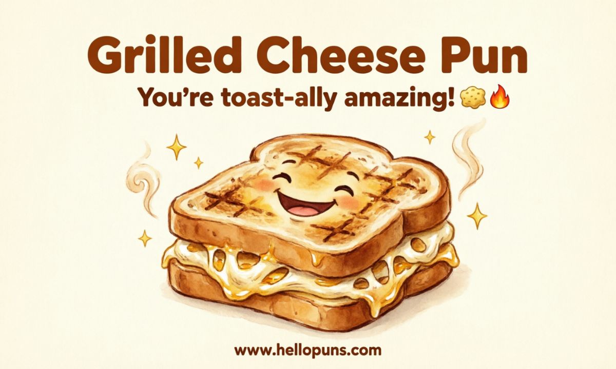 grilled cheese puns
