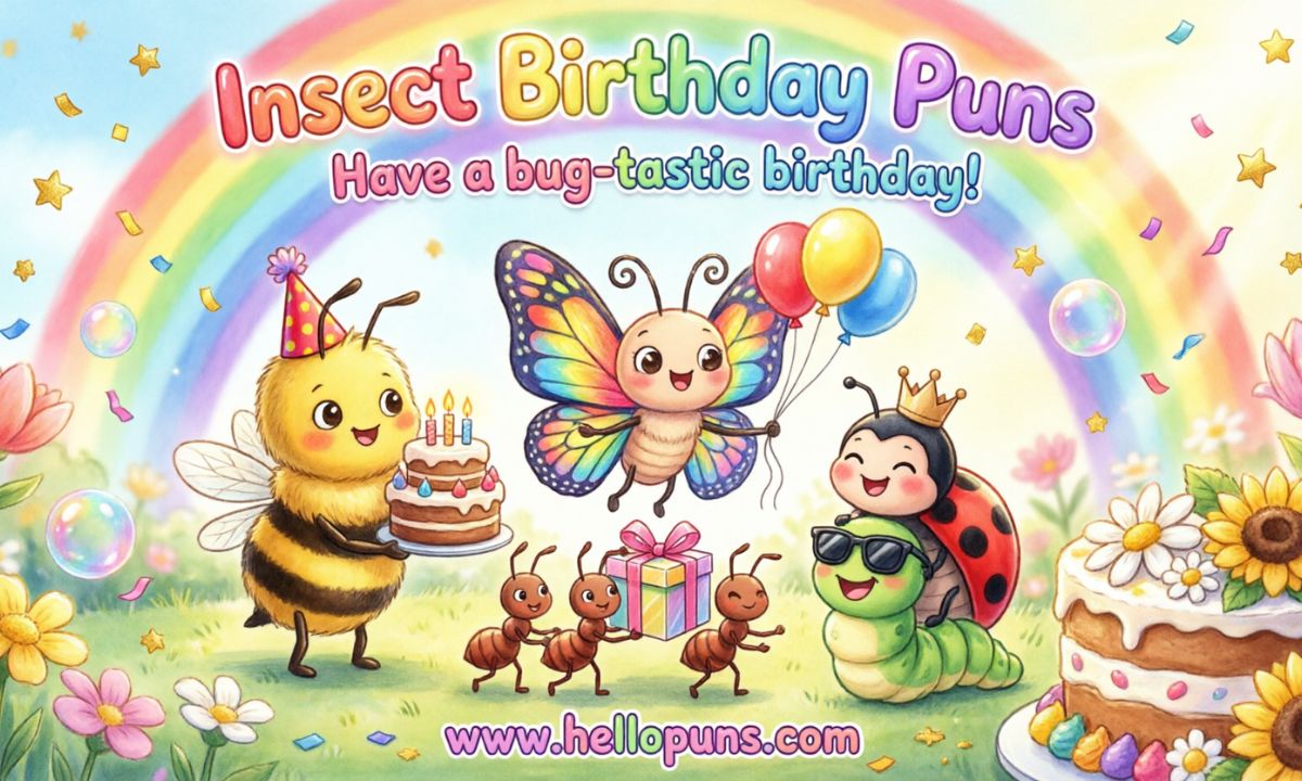 insect birthday puns