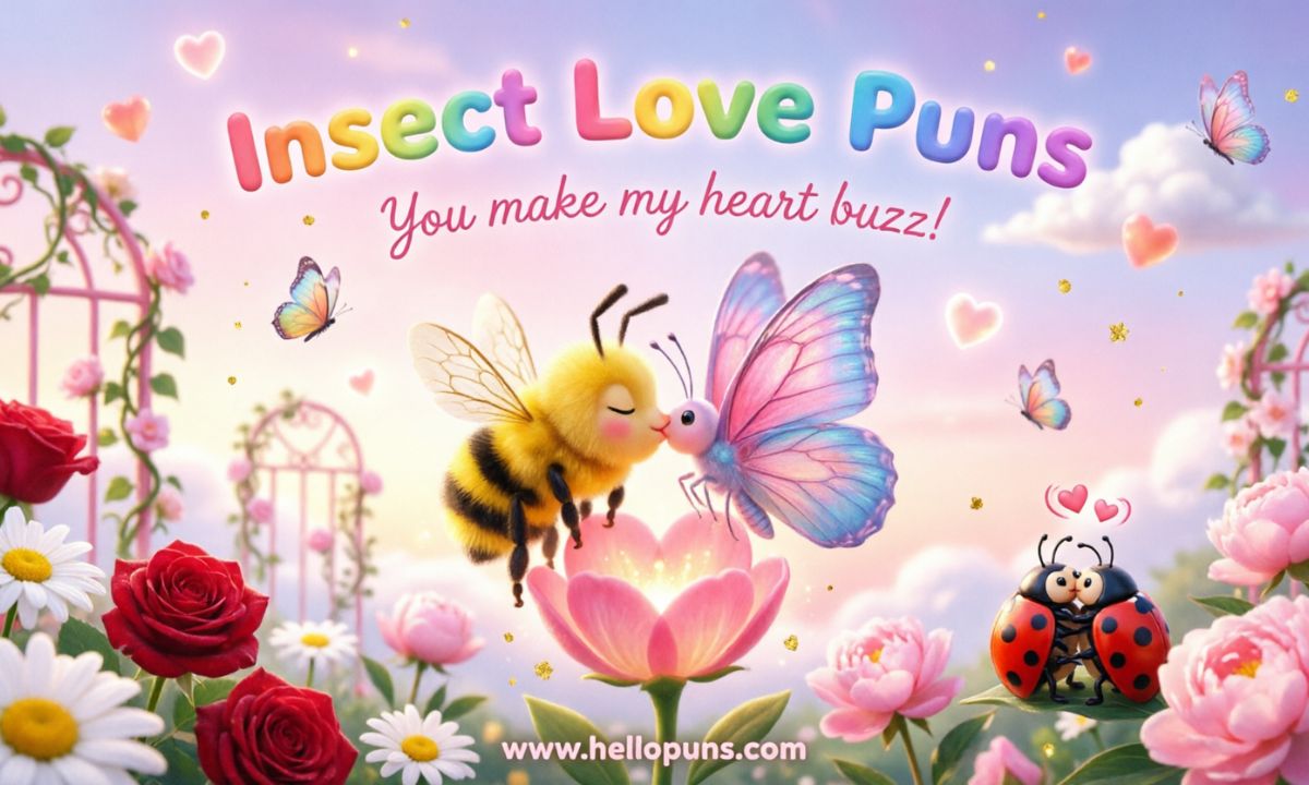 insect love puns