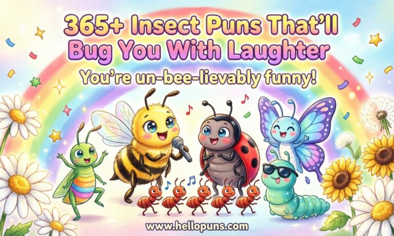 insect puns