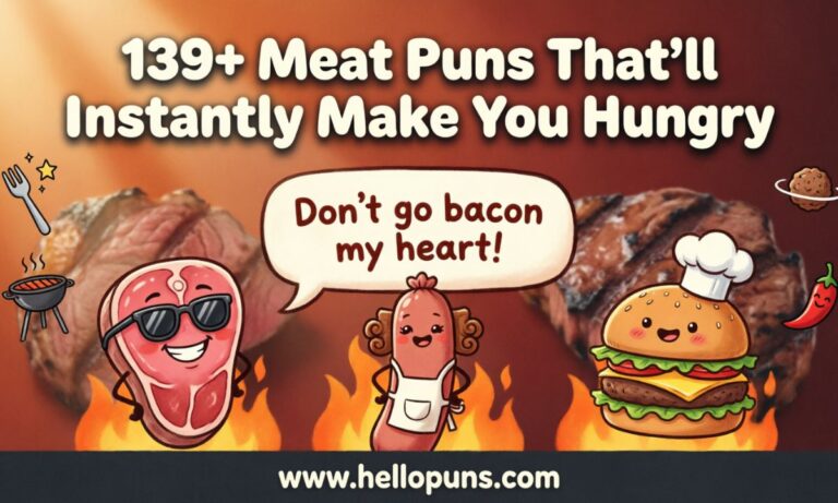 139 plus funny meat puns and BBQ jokes to make you sizzle with laughter