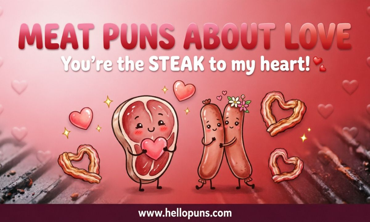 meat puns about love