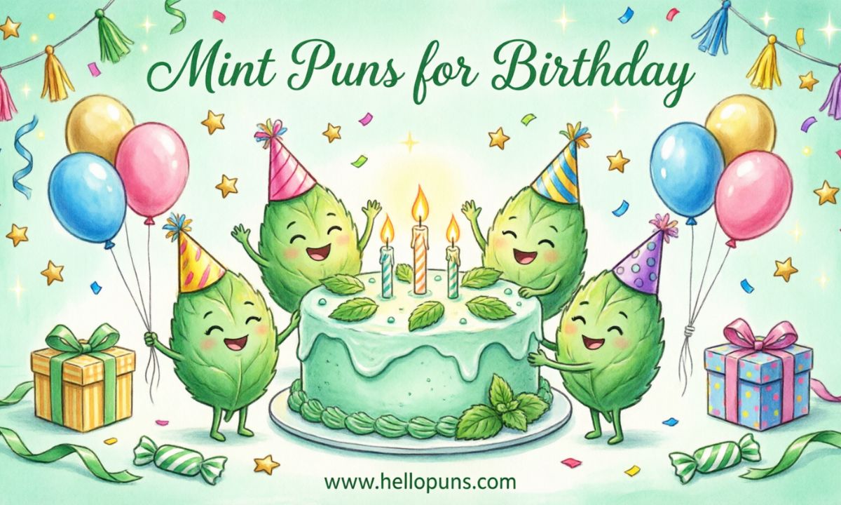 mint puns for birthday