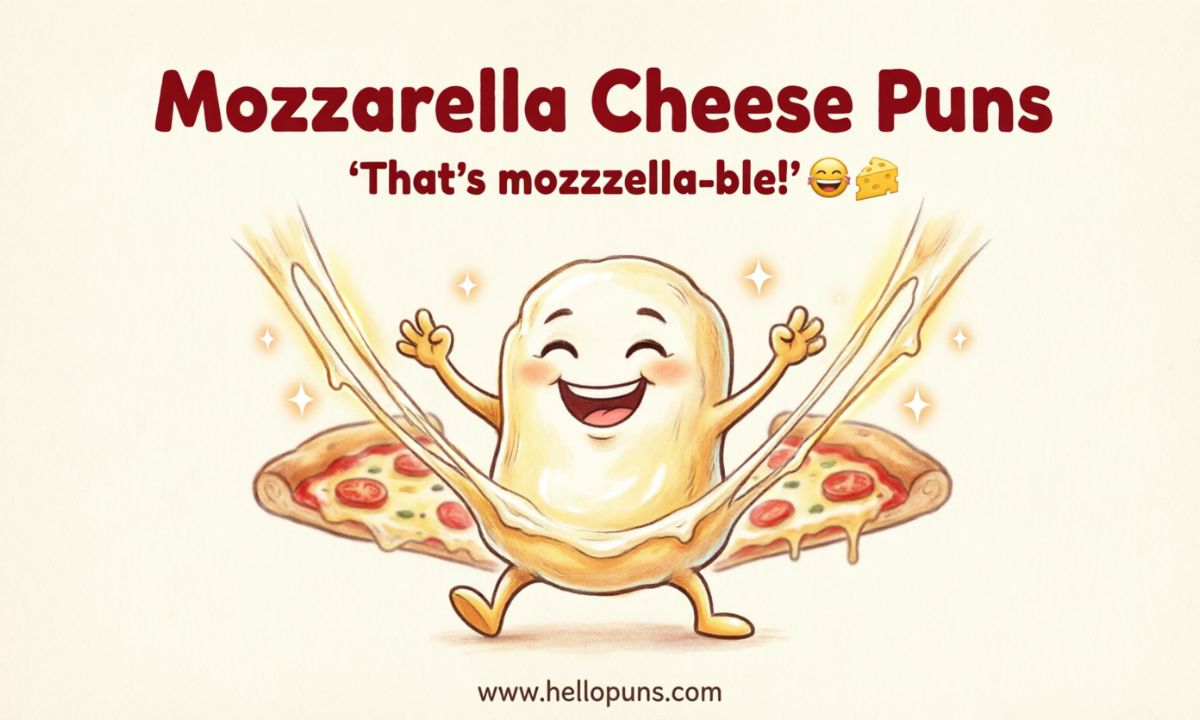 mozzarella cheese puns