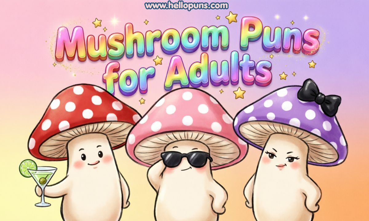 mushroom puns for adults
