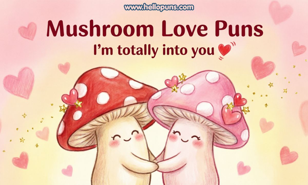 mushroom puns for love