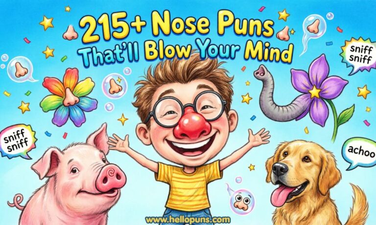 215 plus funny nose puns and nose jokes to blow your mind
