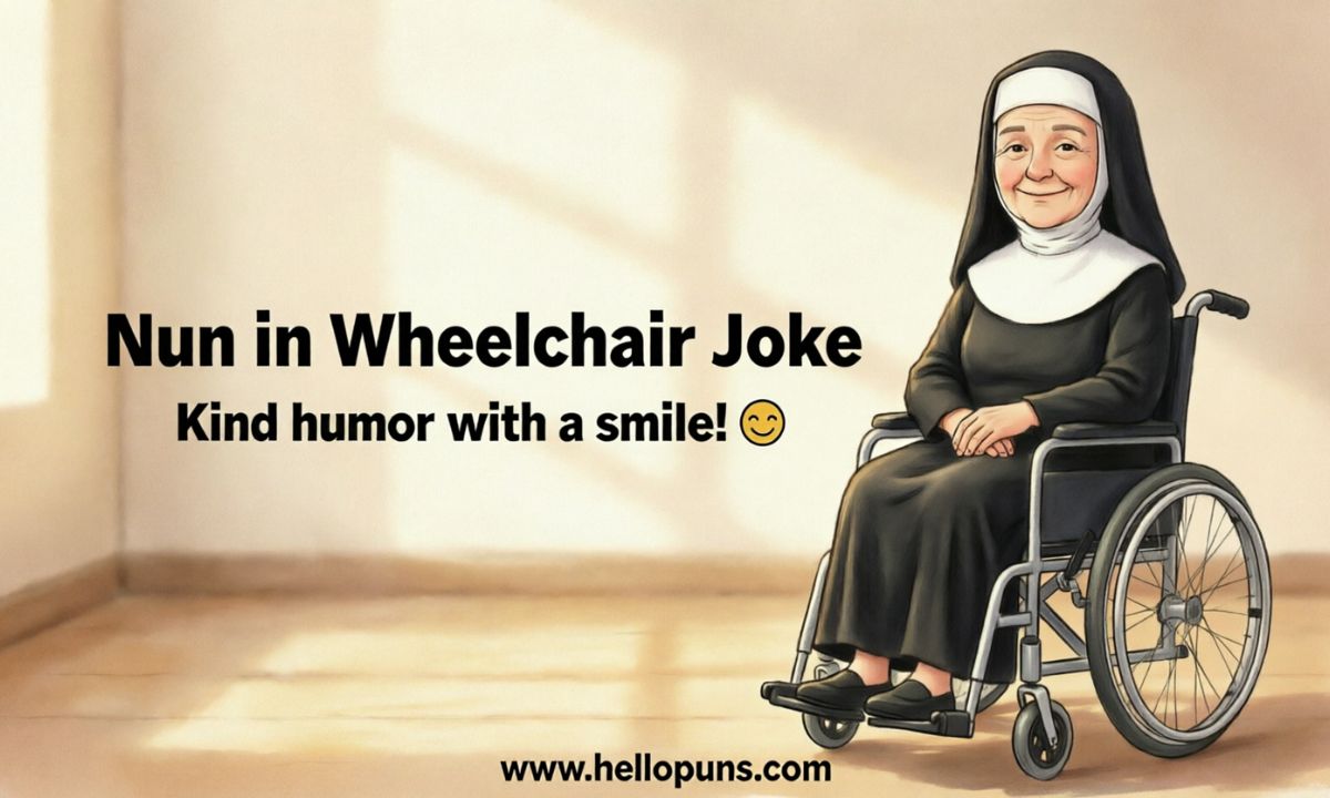 nun in wheelchair jokes