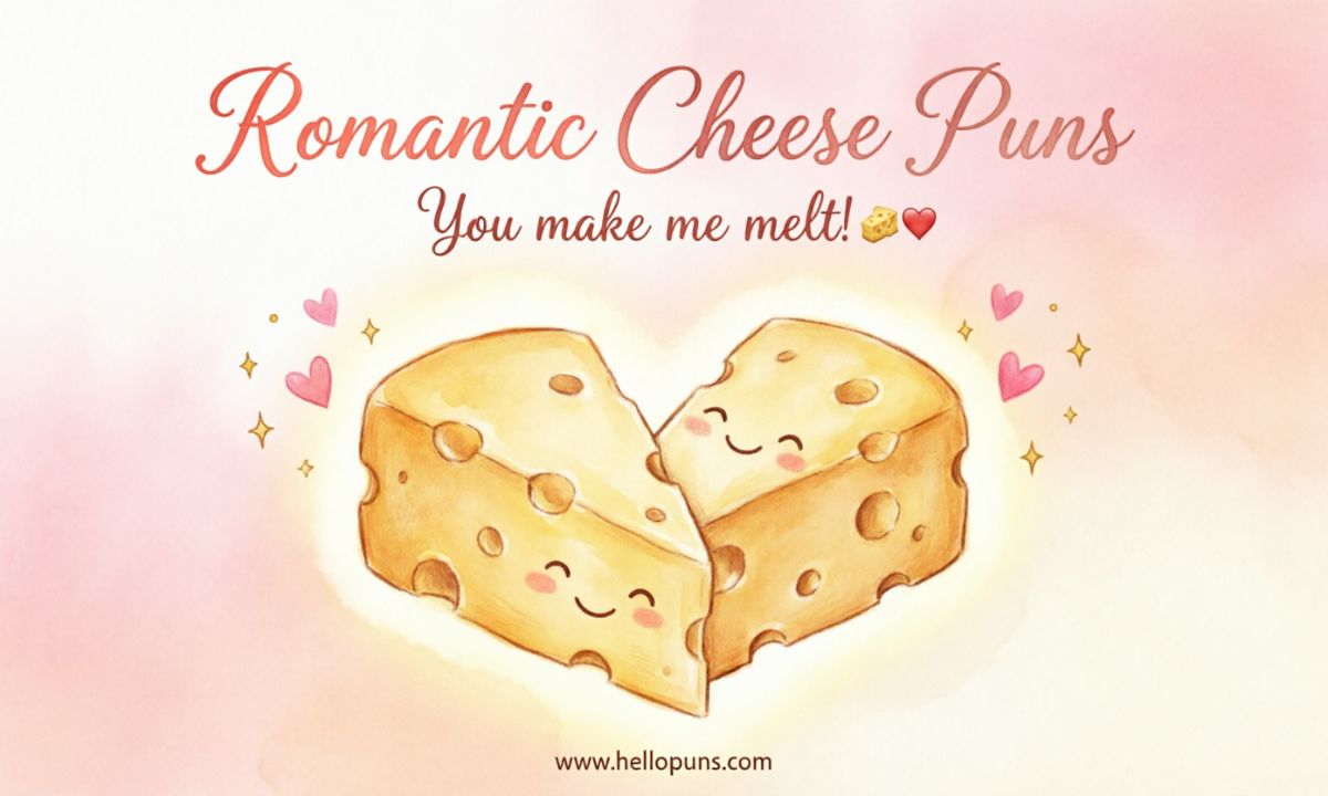 romantic cheese puns