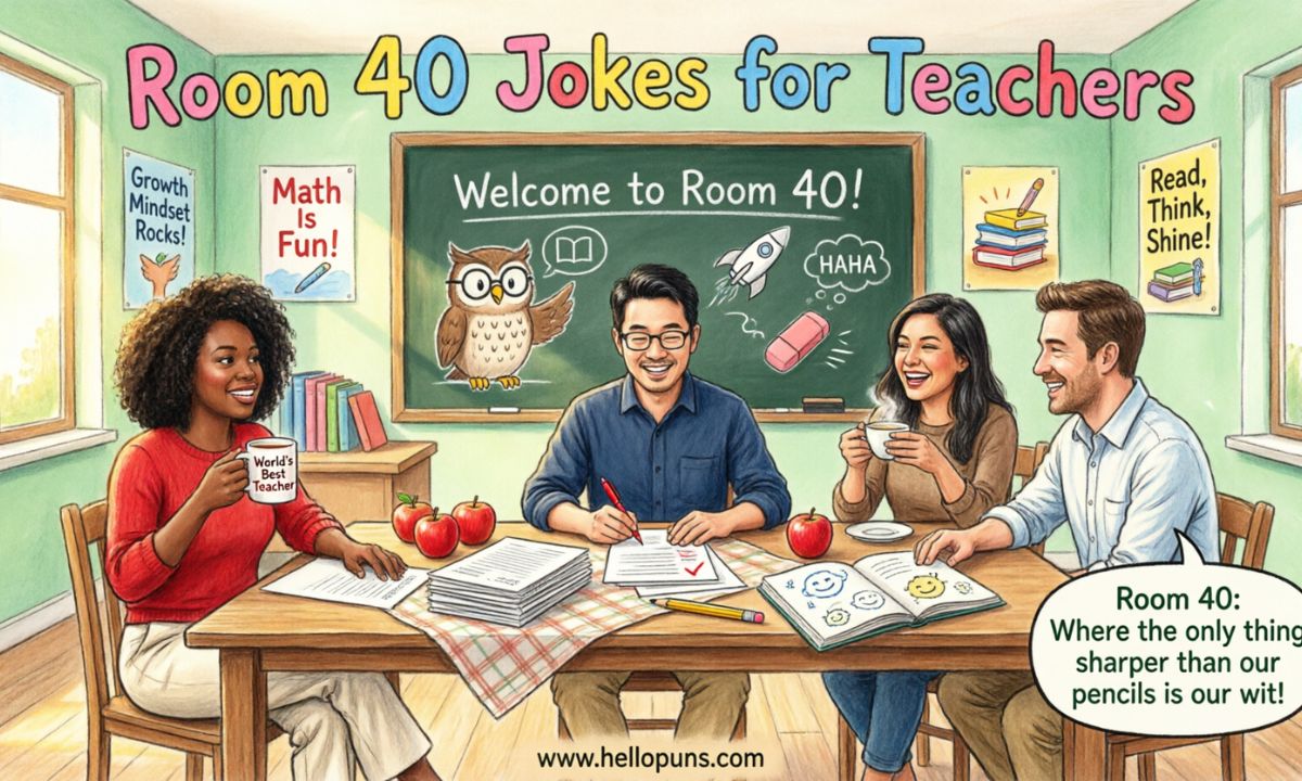 room 40 jokes for teachers