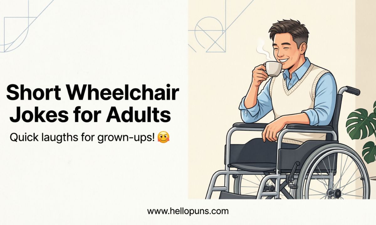 short wheelchair jokes for adults