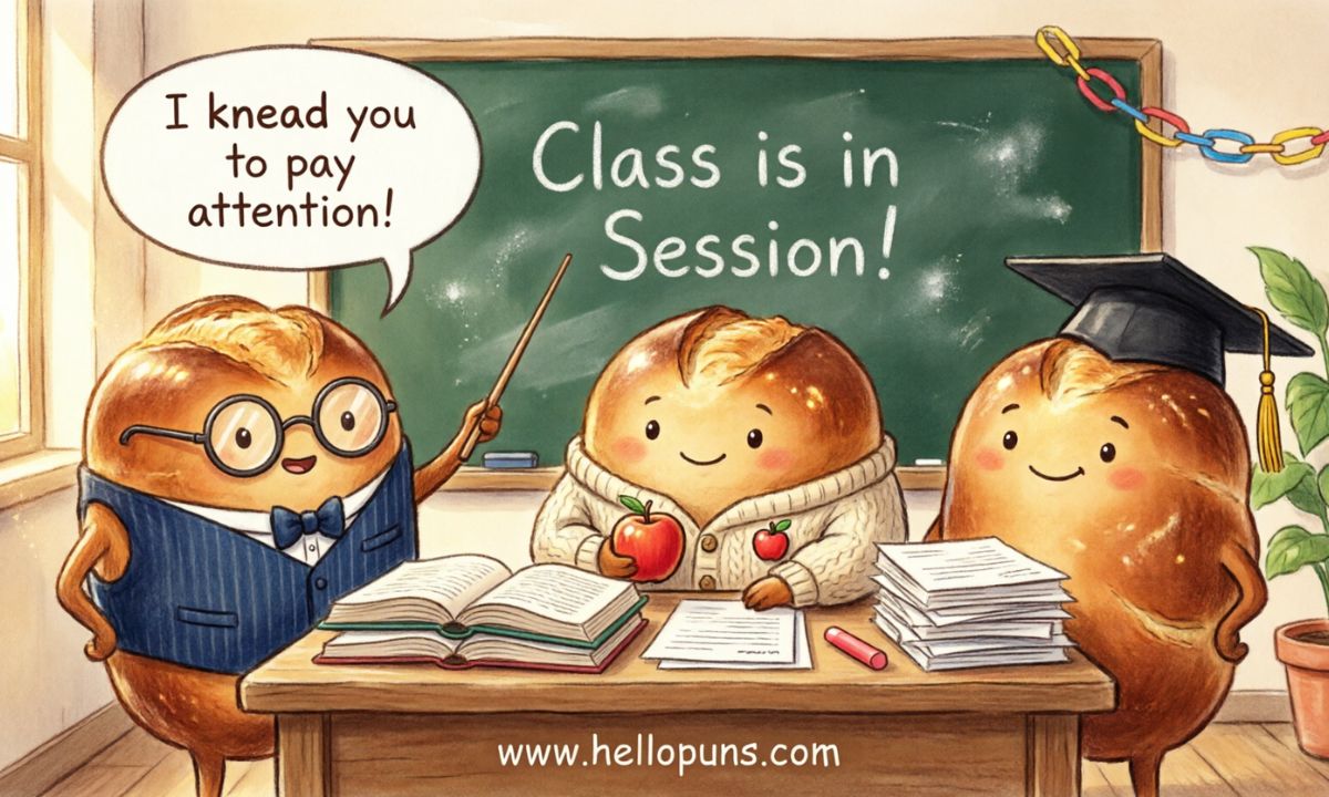sourdough puns for teachers