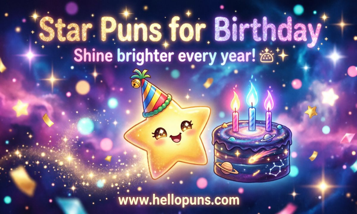 star puns for birthday