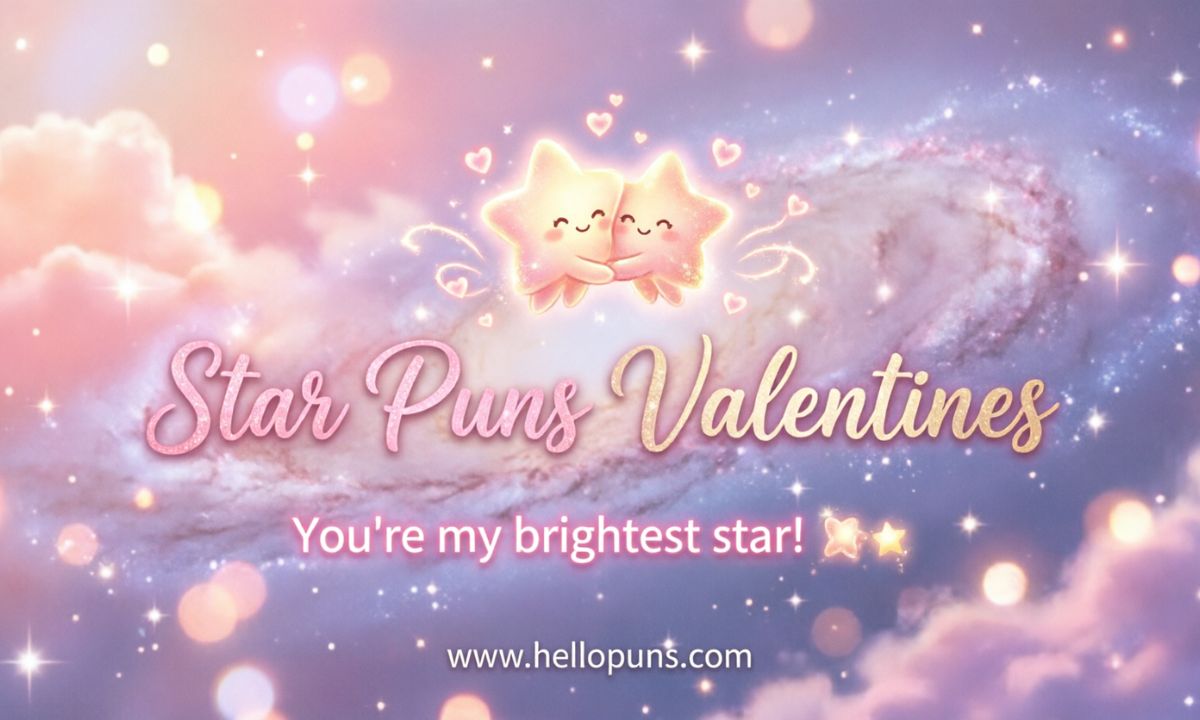 star puns valentines
