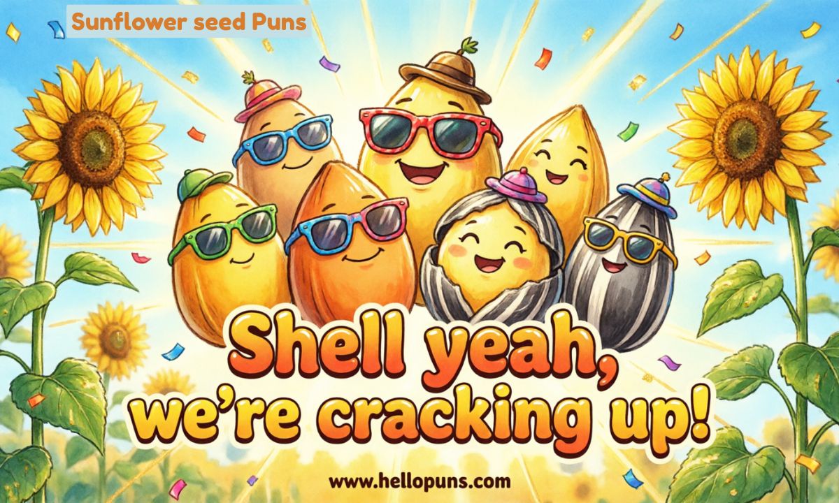 sunflower seed puns