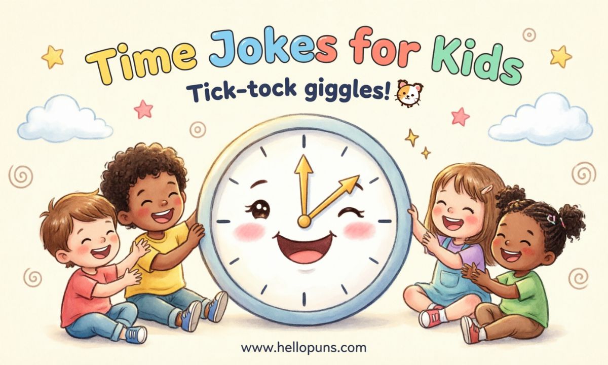time jokes for kids