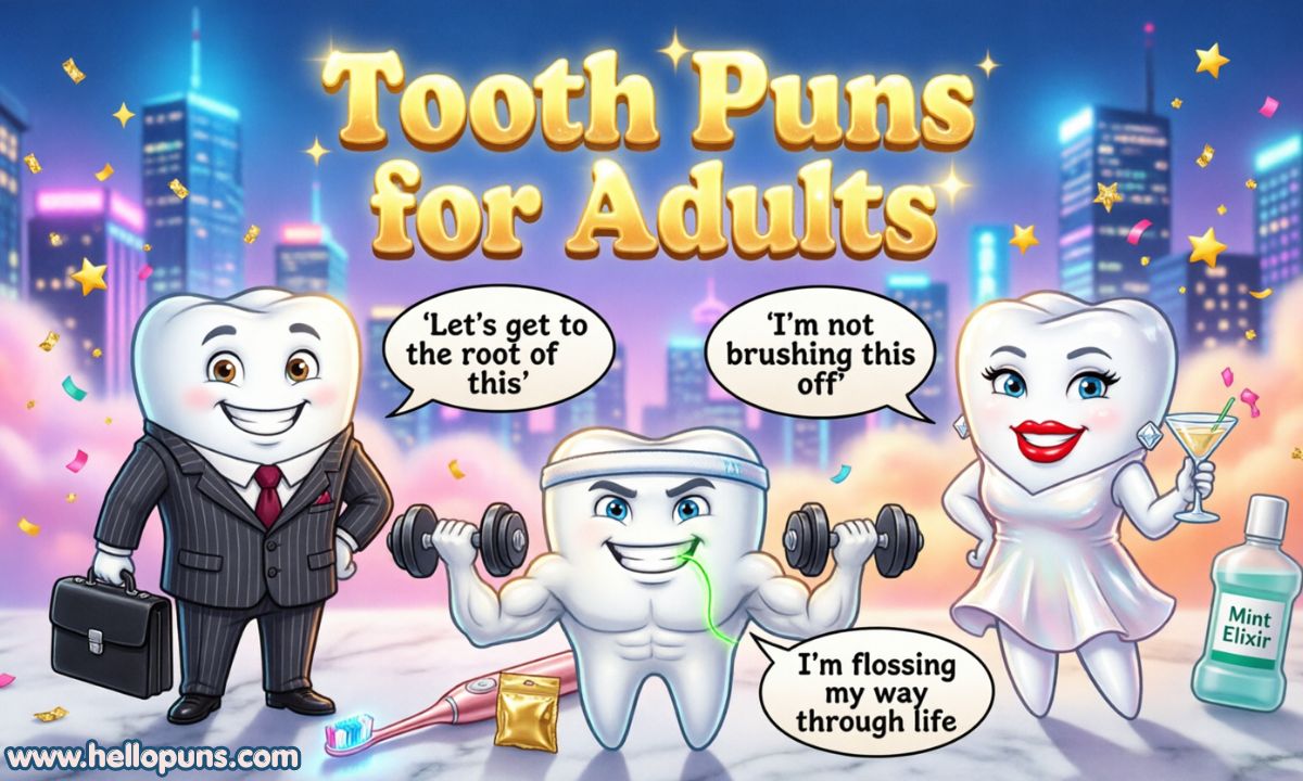 tooth puns for adults