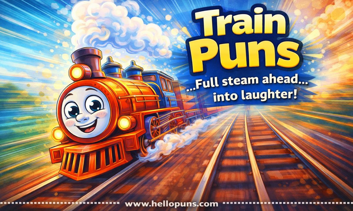 train puns