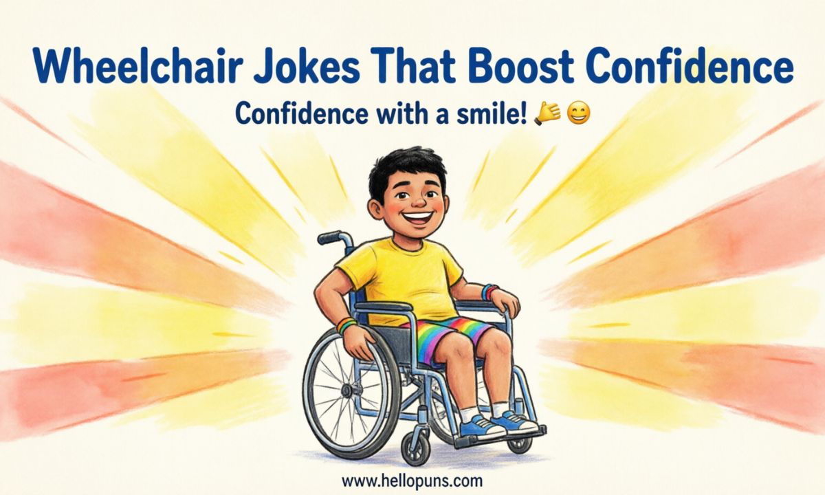 wheelchair jokes that boost confidence