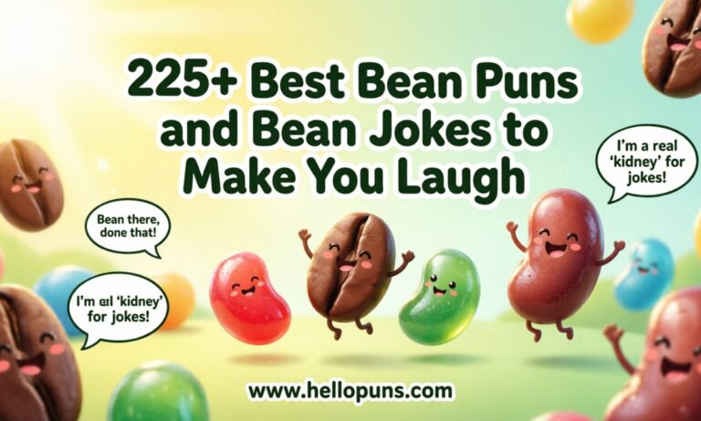 Best Bean Puns and Bean Jokes