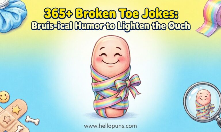 Broken Toe Jokes