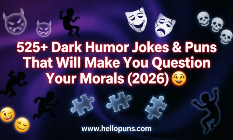 Dark Humor Jokes & Puns