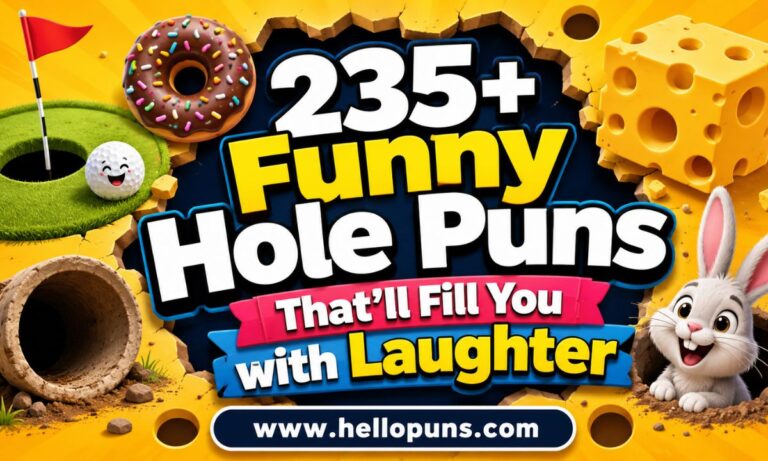 Funny Hole Puns